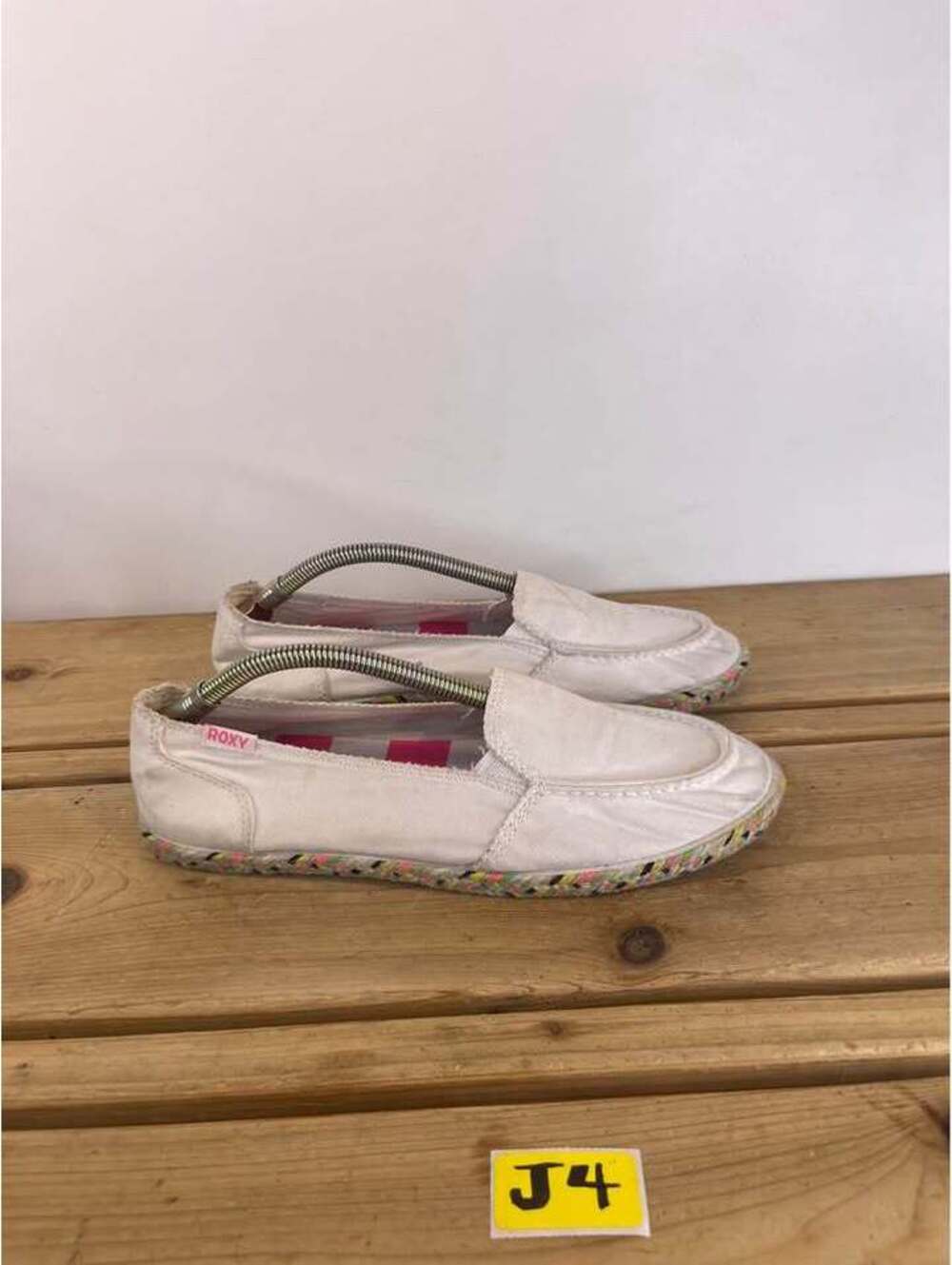 Roxy Canvas Slip-On Espadrille Shoes Women's Size 9